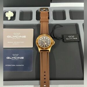 Glycine GL0324 Combat Sub 42mm automatic Bronze dive watch